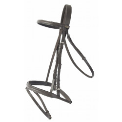 Trense Sisley T deT kombiniert Nasenriemen T de T Dunkles Havanna Braun Trense Sisley T deT kombiniert Nasenriemen T de T Dunkles Havanna Braun