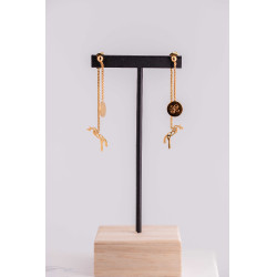 Ohrringe Pénélope Yuna Goldfarben