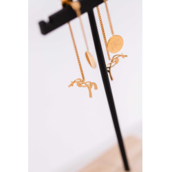 Ohrringe Pénélope Yuna Goldfarben