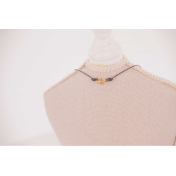 Reithalskette Pénélope GM Goldfarben