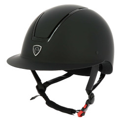 Equithème Glint Matt Helm Matt schwarz / schwarz