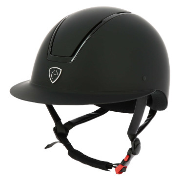Equithème Glint Matt Helm Matt schwarz / schwarz