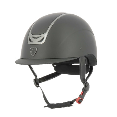 Reithelm Equithème Pepit Schwarz / Chrom Reithelm Equithème Pepit Schwarz / Chrom
