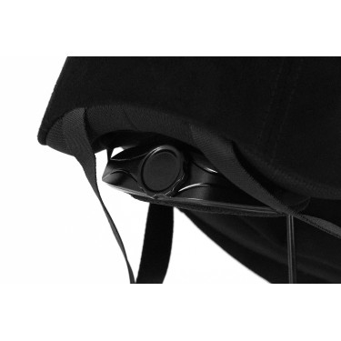 Choplin Aero Samt Helm Schwarz / glänzend Choplin Aero Samt Helm Schwarz / glänzend