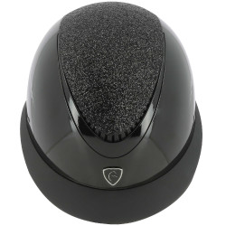 Equithème Wings Reithelm Glänzendes Lamé-Schwarz Equithème Wings Reithelm Glänzendes Lamé-Schwarz