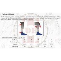 Mini chaps cuir Schubert T de T Marron foncé Mini chaps cuir Schubert T de T Marron foncé