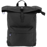 Rucksack Equithème Roll-top Urban Schwarz