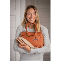 Handtasche Pénélope Maëlys PM Cognac Braun