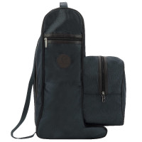 Stiefeltasche und Helm Tasche Premium Equithème Marine Marineblau Stiefeltasche und Helm Tasche Premium Equithème Marine Marineblau