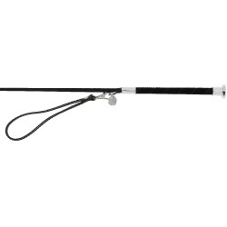 Dressurgerte Equithème Charme Schwarz