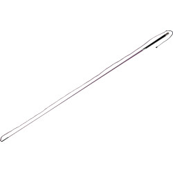 Peitsche WHIP & GO Rundholz Bordeaux / Hellgrau