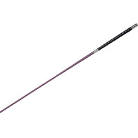 Peitsche WHIP & GO Rundholz Bordeaux / Hellgrau