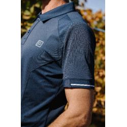 Polo Equithème Eric Marineblau