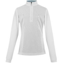 Polo Mesh Equithème Buffy Weiß Weiß