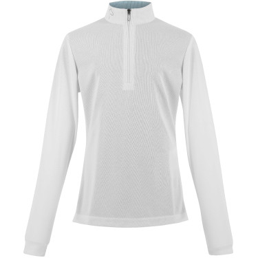 Polo Mesh Equithème Buffy Weiß Weiß