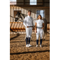 Polo Mesh Equithème Dany Weiß Weiß Polo Mesh Equithème Dany Weiß Weiß
