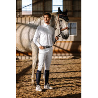 Polo Mesh Equithème Dany Weiß Weiß Polo Mesh Equithème Dany Weiß Weiß