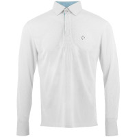 Polo Mesh Equithème Dany Weiß Weiß Polo Mesh Equithème Dany Weiß Weiß