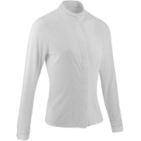 Reitbluse Equithème Julia Weiß