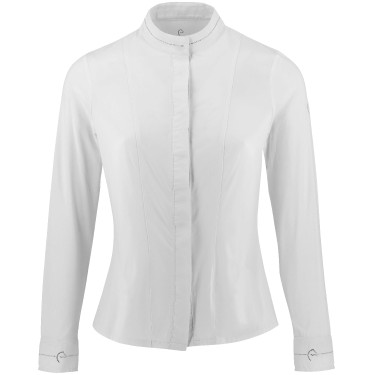Reitbluse Equithème Julia Weiß Reitbluse Equithème Julia Weiß