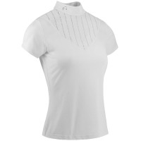 Polo Equithème Funza Kurzarm Weiß Weiß Polo Equithème Funza Kurzarm Weiß Weiß