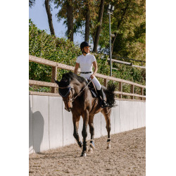 Polo Equithème Tokyo Weiß Weiß Polo Equithème Tokyo Weiß Weiß