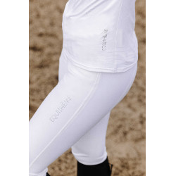 Polo Equithème Estoril Weiß Weiß Polo Equithème Estoril Weiß Weiß