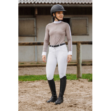 Polo Equithème Estoril Maulwurf Braun