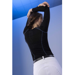 T-Shirt Pro Series Rassembler langärmelig Schwarz