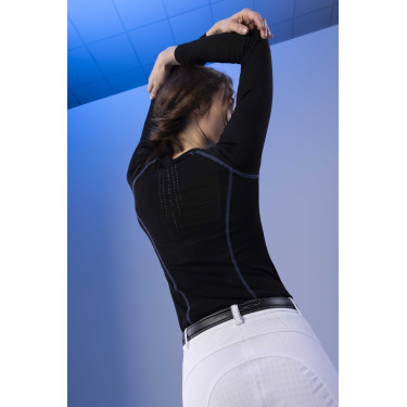 T-Shirt Pro Series Rassembler langärmelig Schwarz