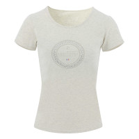 T-Shirt Equithème Anna Kurzarm Creme Beige T-Shirt Equithème Anna Kurzarm Creme Beige