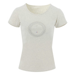 T-Shirt Equithème Anna Kurzarm Creme Beige