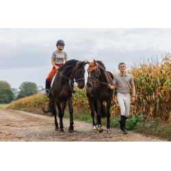 T-Shirt Equithème Marion Maulwurf Braun T-Shirt Equithème Marion Maulwurf Braun