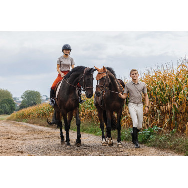 T-Shirt Equithème Marion Maulwurf Braun T-Shirt Equithème Marion Maulwurf Braun