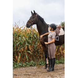 T-Shirt Equithème Marion Maulwurf Braun T-Shirt Equithème Marion Maulwurf Braun