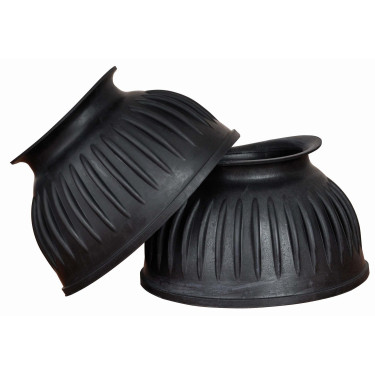 Geschlossene Gamaschen aus Gummi T de T Schwarz Geschlossene Gamaschen aus Gummi T de T Schwarz