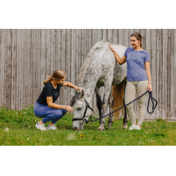 T-Shirt Ich liebe dich Equithème Rosalie Violett Lila T-Shirt Ich liebe dich Equithème Rosalie Violett Lila