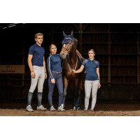 Equithème Originals Mélodie T-Shirt Marine Marineblau Equithème Originals Mélodie T-Shirt Marine Marineblau