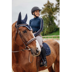 Equithème Originals Mélodie T-Shirt Marine Marineblau Equithème Originals Mélodie T-Shirt Marine Marineblau