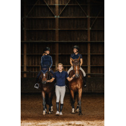 Polo Equithème Lucas Marine Marineblau