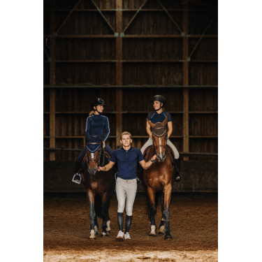 Polo Equithème Lucas Marine Marineblau