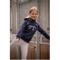 Sweat Eden by PL Double Zip Marineblau