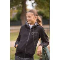 Fluoreszierendes Sweatshirt Pénélope Schwarz Fluoreszierendes Sweatshirt Pénélope Schwarz