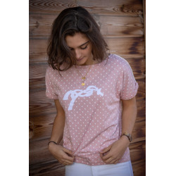 T-Shirt Pénélope Poppy Nude Rosa