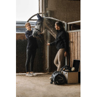 Wasserabweisende Jacke Je t'aime Equithème Dakota Schwarz