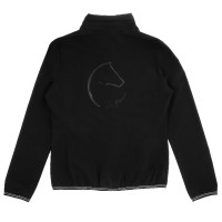 Wasserabweisende Jacke Je t'aime Equithème Dakota Schwarz