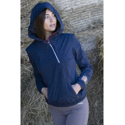 Regenjacke Equithème Eliza Marineblau