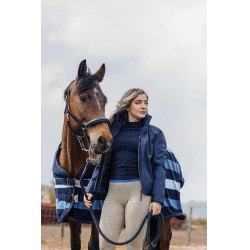 Kurzblouson Equithème Originals Alina Marine Marineblau