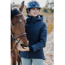 Parka Equithème Originals Maguy Marine Marineblau