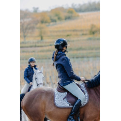 Parka Equithème Originals Maguy Marine Marineblau